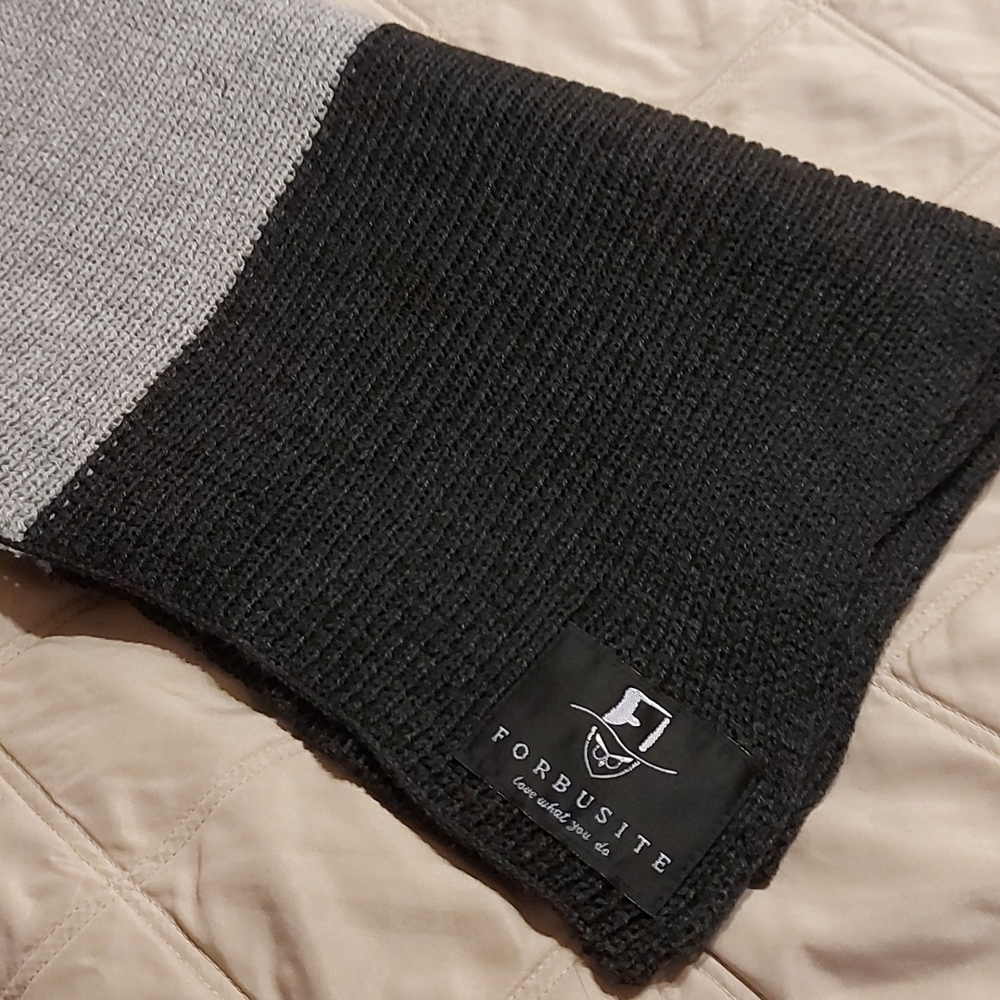 Forbusite Mens Knit Scarf